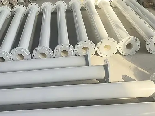 Ceramic Lined Pipes & Fittings for Fly Ash Conveying