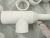 Ceramic Lined Pipes & Fittings for Pneumatic Powder Conveying